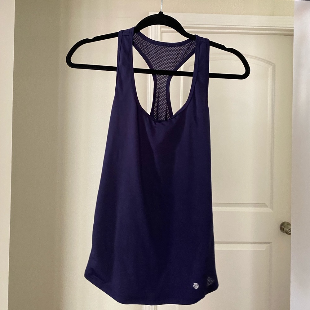 Dark purple tank top